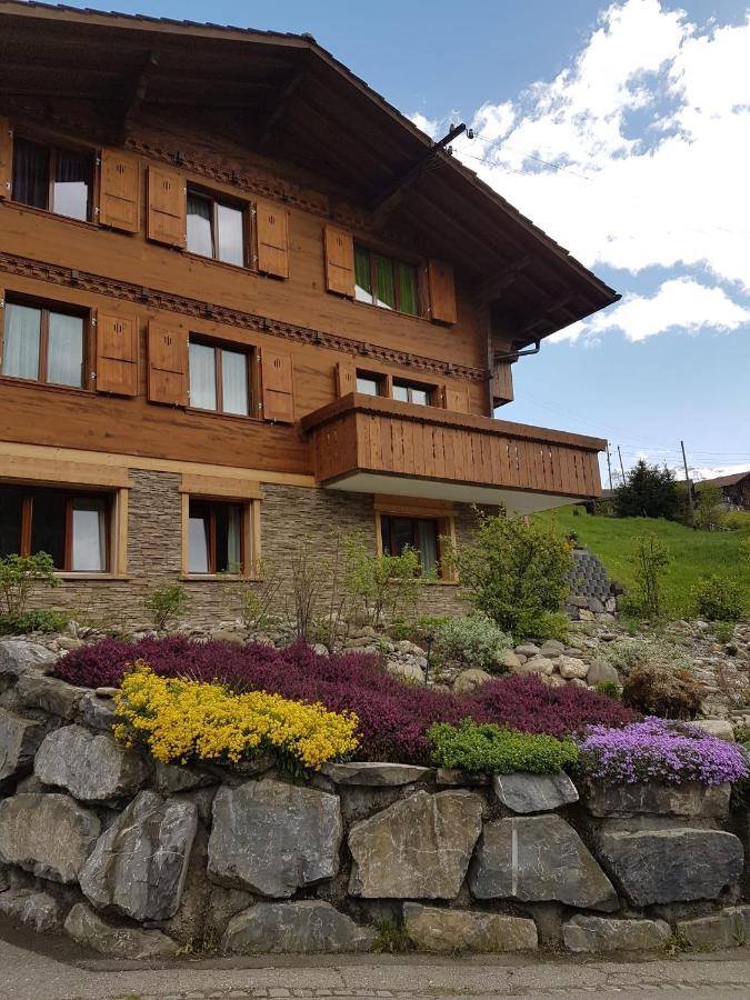 Chalet Grueneggli Adelboden Eksteriør billede