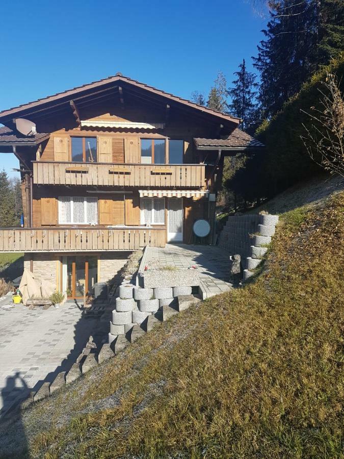 Chalet Grueneggli Adelboden Eksteriør billede
